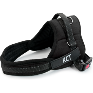 (Black Harness, Large (L)) KCT No Pull Padded Dog Harnesses Red/Black/Blue (Black Harness, Large (L)) KCT No Pull Padded Dog Harnesses Red/Black/Blue