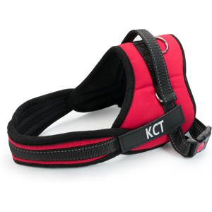 (Red Harness, Small (S)) KCT No Pull Padded Dog Harnesses Red/Black/Blue (Red Harness, Small (S)) KCT No Pull Padded Dog Harnesses Red/Black/Blue