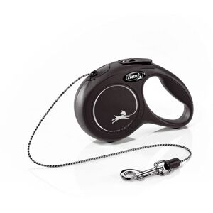 (8m, Black) Flexi New Classic Small Retractable Dog Lead (8m, Black) Flexi New Classic Small Retractable Dog Lead