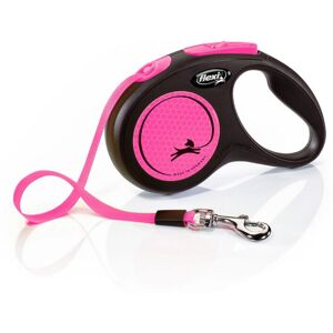 Flexi Small Neon Taped Retractable Dog Lead Flexi Small Neon Taped Retractable Dog Lead