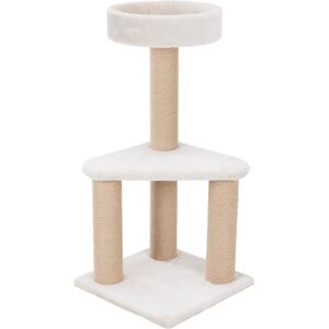 Trixie Cat Tree Ivan 32.3 in light grey ? multi-level cat scratching post with c Trixie Cat Tree Ivan 32.3 in light grey ? multi-level cat scratching post with c
