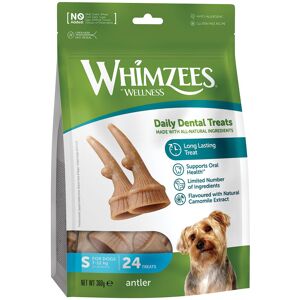WHIMZEES Antler S, 24 Pieces – Dog Dental Stix, Size S, Dog Dental Sti WHIMZEES Antler S, 24 Pieces – Dog Dental Stix, Size S, Dog Dental Sti
