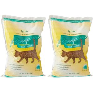 Pettex Pampuss Woodbase Cat Litter, 5 Liter (Pack of 2) High Quality Pettex Pampuss Woodbase Cat Litter, 5 Liter (Pack of 2) High Quality