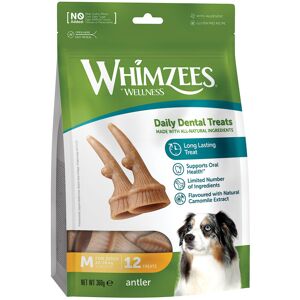 WHIMZEES Antler M, 12 Pieces – Dog Dental Stix, Size M, Dog Dental Sti WHIMZEES Antler M, 12 Pieces – Dog Dental Stix, Size M, Dog Dental Sti