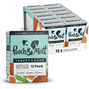 Pooch & Mutt - Turkey & Duck Pack of Complete Wet Dog Food, Dry Dog Fo Pooch & Mutt - Turkey & Duck Pack of Complete Wet Dog Food, Dry Dog Fo