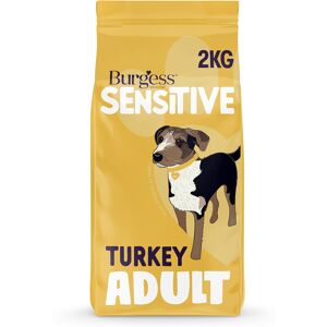 Burgess Sensitive Dry Dog Food Turkey, 2 kg High Quality & Durable P Burgess Sensitive Dry Dog Food Turkey, 2 kg High Quality & Durable P