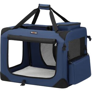 Feandrea Foldable Pet Carrier Bag, Portable Cat Dog Carrier, Soft Sided Pet Trav Feandrea Foldable Pet Carrier Bag, Portable Cat Dog Carrier, Soft Sided Pet Trav