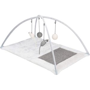 Trixie Cat Play Mat with Toy and Sisal Scratching Pad - Grey (43114) - Normes Trixie Cat Play Mat with Toy and Sisal Scratching Pad - Grey (43114) - Normes