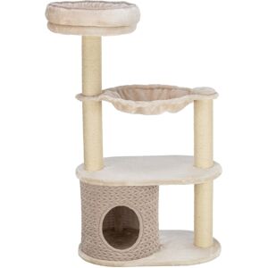 Trixie Alessia 44473 Cat Scratching Post 114 cm in Light Grey/Sand - Multi-Tier Trixie Alessia 44473 Cat Scratching Post 114 cm in Light Grey/Sand - Multi-Tier