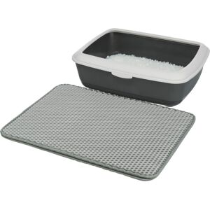 Trixie Cat Litter Tray Sieve-Mat, Eva, 35 x 45 cm, Black, 0.2949 kg Trixie Cat Litter Tray Sieve-Mat, Eva, 35 x 45 cm, Black, 0.2949 kg