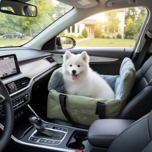 Bingopaw Dog Booster Car Seat Pet Travel Carrier Bed Green Bingopaw Dog Booster Car Seat Pet Travel Carrier Bed Green