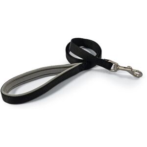 Ancol padded Nylon Lead Black 1m x 25mm Ancol padded Nylon Lead Black 1m x 25mm