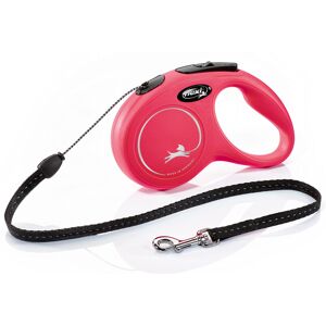 Flexi New Classic Retractable Lead Cord, Small, 5m, 12kg, red Flexi New Classic Retractable Lead Cord, Small, 5m, 12kg, red
