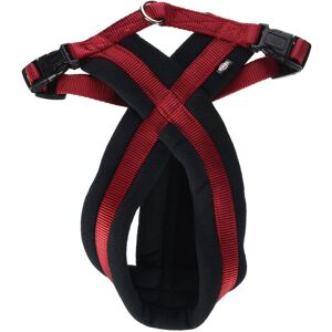Trixie Premium Harness with Fleece Padding, Red, M?L: 50?90 cm/25 mm Trixie Premium Harness with Fleece Padding, Red, M?L: 50?90 cm/25 mm