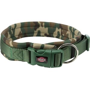 Trixie Premium Collar Size L - XL: Neck Circumference 56-62 cm/25 mm in Camoufla Trixie Premium Collar Size L - XL: Neck Circumference 56-62 cm/25 mm in Camoufla