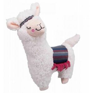 Trixie alpaca dog toy, purple, 31 cm, 35899, plush, with voice, washable at 30? Trixie alpaca dog toy, purple, 31 cm, 35899, plush, with voice, washable at 30?