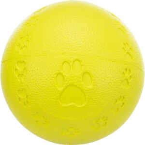Trixie Natural Rubber Toy Dog Ball with Sound, 7 cm- Random, Green/Pink/Red/Blue Trixie Natural Rubber Toy Dog Ball with Sound, 7 cm- Random, Green/Pink/Red/Blue