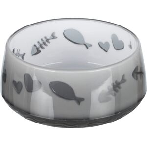 Trixie Plastic Lovely Cat Bowl, 0.3 Litre, Pack of 1(assorted colors) Trixie Plastic Lovely Cat Bowl, 0.3 Litre, Pack of 1(assorted colors)
