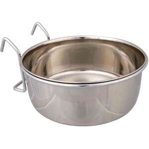 Trixie Stainless Steel Bowl with Holder, 14 cm Dia Trixie Stainless Steel Bowl with Holder, 14 cm Dia