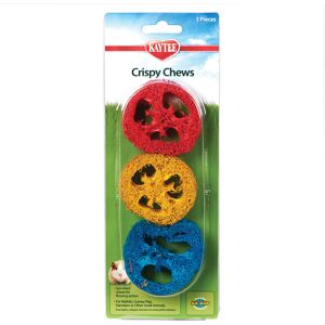 Kaytee Crispy Chews 3-pack For Pet Rabbits, Chinchillas, Guinea Pigs, Rats and O Kaytee Crispy Chews 3-pack For Pet Rabbits, Chinchillas, Guinea Pigs, Rats and O