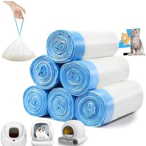 Torribaly 90 Count Cat Litter Bags for Automatic Litter Box Extra-Thick Cat Litter Box Lin Torribaly 90 Count Cat Litter Bags for Automatic Litter Box Extra-Thick Cat Litter Box Lin