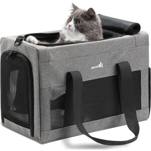 pecute Cat Carrier Airline Approved, Extra Stable Cat Carrier Handbag, Portable pecute Cat Carrier Airline Approved, Extra Stable Cat Carrier Handbag, Portable