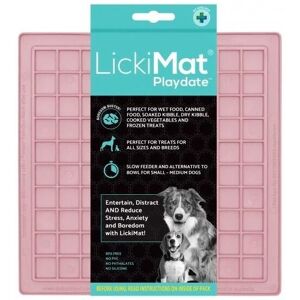 LickiMat Licki Mat Playdate Pink LickiMat Licki Mat Playdate Pink