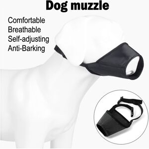 Unbranded Black Dog Muzzle Anti-Bite Waterproof Breathable Adjustable Stop Barker for Smal Unbranded Black Dog Muzzle Anti-Bite Waterproof Breathable Adjustable Stop Barker for Smal