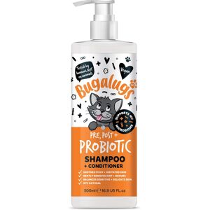 Bugalugs Cat Shampoo for Itchy Skin with Prebiotics & Probiotics for cats kitten Bugalugs Cat Shampoo for Itchy Skin with Prebiotics & Probiotics for cats kitten