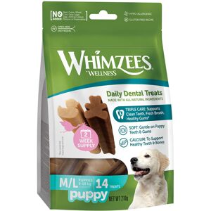 WHIMZEES Puppy Stix M/L, 14 Pieces – Dog Dental Stix, Grain Free WHIMZEES Puppy Stix M/L, 14 Pieces – Dog Dental Stix, Grain Free