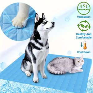 SRJ STAR (M- 40*50) Summer Pet Cooling Mats/Cooling Pads Breathable And Lightweight Pet SRJ STAR (M- 40*50) Summer Pet Cooling Mats/Cooling Pads Breathable And Lightweight Pet