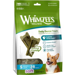 WHIMZEES Softer Dog Dental Stix S, 28 Pieces – Size S, Dog Dental Sticks for Sma WHIMZEES Softer Dog Dental Stix S, 28 Pieces – Size S, Dog Dental Sticks for Sma