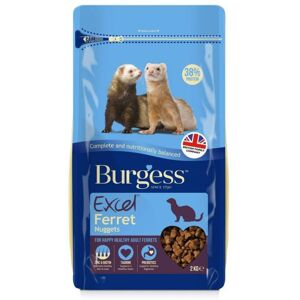 Burgess Excel Ferret Nuggets with Chicken & Taurine 2kg - Complete Balanced Ferr Burgess Excel Ferret Nuggets with Chicken & Taurine 2kg - Complete Balanced Ferr