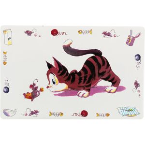 Trixie Comic Cat Print Place Mat, 44 x 28 cm (1 unit) Trixie Comic Cat Print Place Mat, 44 x 28 cm (1 unit)