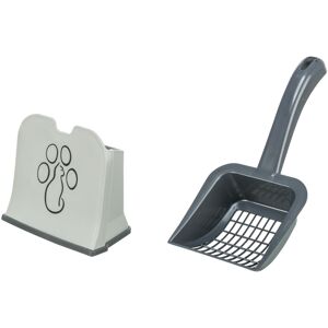 Trixie litter scoop with holder - all common types of litter - holder easy to cl Trixie litter scoop with holder - all common types of litter - holder easy to cl