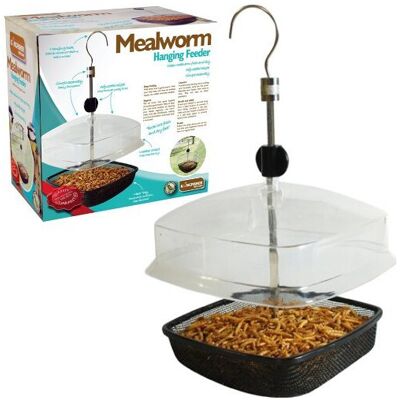 Nature's Market - BF026 - Metal - Mealworm - Bird Feeder Nature's Market - BF026 - Metal - Mealworm - Bird Feeder