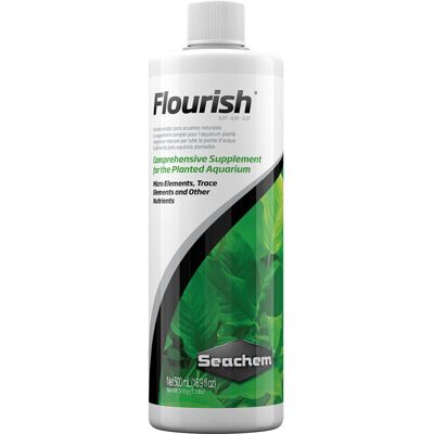 Seachem Flourish Micro and Macro Aquarium Plant Supplement - 17 oz Seachem Flourish Micro and Macro Aquarium Plant Supplement - 17 oz