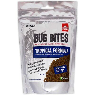 Fluval Bug Bites Tropical (Medium-Large) 125g Fluval Bug Bites Tropical (Medium-Large) 125g