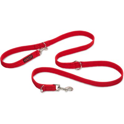 Dog Leash - Doppio Attacco Hands-Free Training System - Red Dog Leash - Doppio Attacco Hands-Free Training System - Red