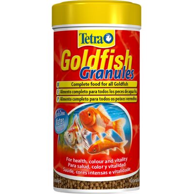 Tetra Goldfish Fish Food Granules, Complete Food for Smaller Goldfish, 250 ml Tetra Goldfish Fish Food Granules, Complete Food for Smaller Goldfish, 250 ml