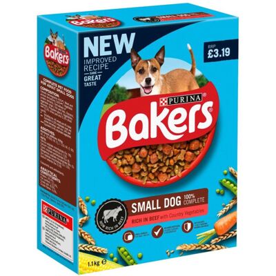 Bakers - Adult Small - Beef Rich - 1.1kg - Dog Food Bakers - Adult Small - Beef Rich - 1.1kg - Dog Food