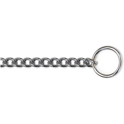 Ancol Heritage Check Chain Collar Medium 50cm Sz 5 Ancol Heritage Check Chain Collar Medium 50cm Sz 5