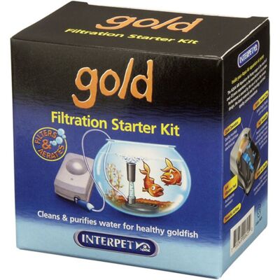 Interpet Goldfish Bowl Filter Starter Pack Interpet Goldfish Bowl Filter Starter Pack