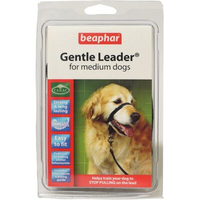 Beaphar Gentle Leader Medium Black - Dog Head Collar Beaphar Gentle Leader Medium Black - Dog Head Collar