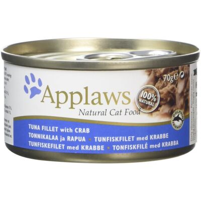 Applaws Tuna Crab Cat Food - 24 x 70g Applaws Tuna Crab Cat Food - 24 x 70g