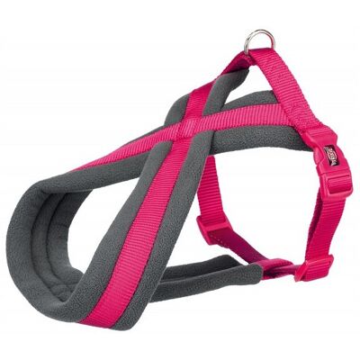(M-L, Fuchsia) Trixie Touring Dog Harness Dog Harness With Padding (M-L, Fuchsia) Trixie Touring Dog Harness Dog Harness With Padding