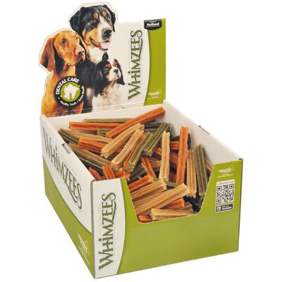 Whimzees Natural Dental Sticks Chew Dog Treats Stix, X Large Box Of 30 Whimzees Natural Dental Sticks Chew Dog Treats Stix, X Large Box Of 30