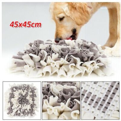 Unbranded Pet Snuffle Mat Dog Cat Food Mat Pressure Relieving Nosework Training Washable Unbranded Pet Snuffle Mat Dog Cat Food Mat Pressure Relieving Nosework Training Washable