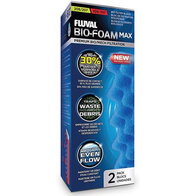 -Fluval 206/207 - 306/307 Bio-Foam Max (2 Pack) -Fluval 206/207 - 306/307 Bio-Foam Max (2 Pack)