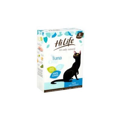 Hilife Its Only Natural Cat Pouch Multipack The Tuna One In Jelly 8x70g (Pack of Hilife Its Only Natural Cat Pouch Multipack The Tuna One In Jelly 8x70g (Pack of